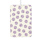 Doodle Paws, Hundepaws, Lila Paare Autolufterfrischer (Vorderseite)
