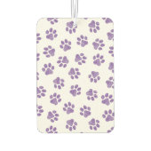 Doodle Paws, Hundepaws, Lila Paare Autolufterfrischer (Rückseite)