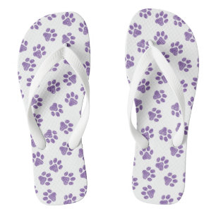 Doodle Paws, Hundepaws, Lila Paare Badesandalen
