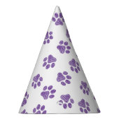 Doodle Paws, Hundepaws, Lila Paare Partyhütchen (Rechts)