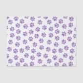 Doodle Paws, Hundepaws, Lila Paare Seidenpapier (Vorderseite)