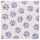 Doodle Paws, Hundepaws, Lila Paare Stoff (Muster)