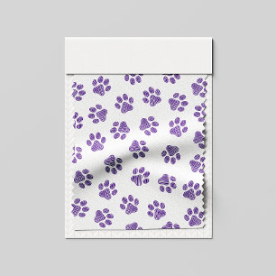 Doodle Paws, Hundepaws, Lila Paare Stoff
