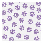 Doodle Paws, Hundepaws, Lila Paare Würfel (Rechts)