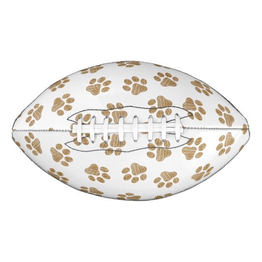 Doodle Paws, Hundepaws, orange Goldpaws Football (Vorderseite)