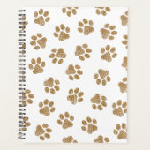 Doodle Paws, Hundepaws, orange Goldpaws Planer (Vorderseite)