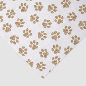 Doodle Paws, Hundepaws, orange Goldpaws Seidenpapier (Ausschnitt)