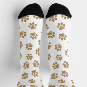 Doodle Paws, Hundepaws, orange Goldpaws Socken