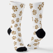 Doodle Paws, Hundepaws, orange Goldpaws Socken (Gewinkelt)