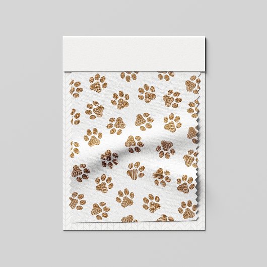 Doodle Paws, Hundepaws, orange Goldpaws Stoff