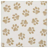 Doodle Paws, Hundepaws, orange Goldpaws Stoff (Muster)