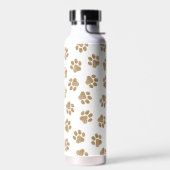 Doodle Paws, Hundepaws, orange Goldpaws Trinkflasche (Links)