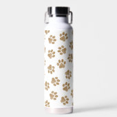 Doodle Paws, Hundepaws, orange Goldpaws Trinkflasche (Vorne)