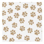 Doodle Paws, Hundepaws, orange Goldpaws Würfel (Vorderseite)