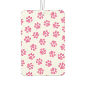 Doodle Paws, Hundepaws, rosa Paws Autolufterfrischer (Rückseite)