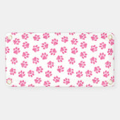 Doodle Paws, Hundepaws, rosa Paws Banner (Horizontal)
