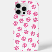 Doodle Paws, Hundepaws, rosa Paws Case-Mate iPhone Hülle (Rückseite)