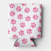 Doodle Paws, Hundepaws, rosa Paws Dosenkühler (Vorderseite)