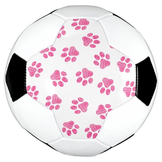 Doodle Paws, Hundepaws, rosa Paws Fußball (Gedreht)