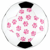 Doodle Paws, Hundepaws, rosa Paws Fußball (Vorderseite)