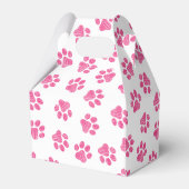 Doodle Paws, Hundepaws, rosa Paws Geschenkschachtel (Rückseite)
