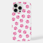 Doodle Paws, Hundepaws, rosa Paws iPhone Hülle (Rückseite)