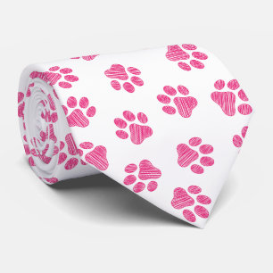 Doodle Paws, Hundepaws, rosa Paws Krawatte