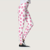 Doodle Paws, Hundepaws, rosa Paws Leggings (Rechts)