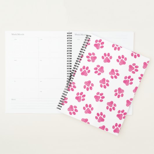 Doodle Paws, Hundepaws, rosa Paws Planer (Anzeige)