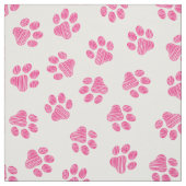 Doodle Paws, Hundepaws, rosa Paws Stoff (Muster)