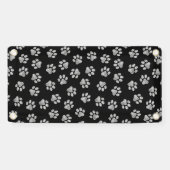 Doodle Paws, Hundepfähle, weiße Pasten Banner (Horizontal)