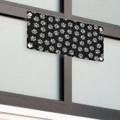 Doodle Paws, Hundepfähle, weiße Pasten Banner (Äußeres Gebäude)