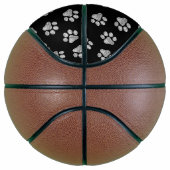 Doodle Paws, Hundepfähle, weiße Pasten Basketball (Rechts)