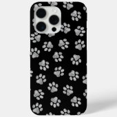 Doodle Paws, Hundepfähle, weiße Pasten Case-Mate iPhone Hülle (Rückseite)