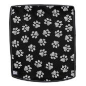 Doodle Paws, Hundepfähle, weiße Pasten Rucksack (Abnehmbare Front)