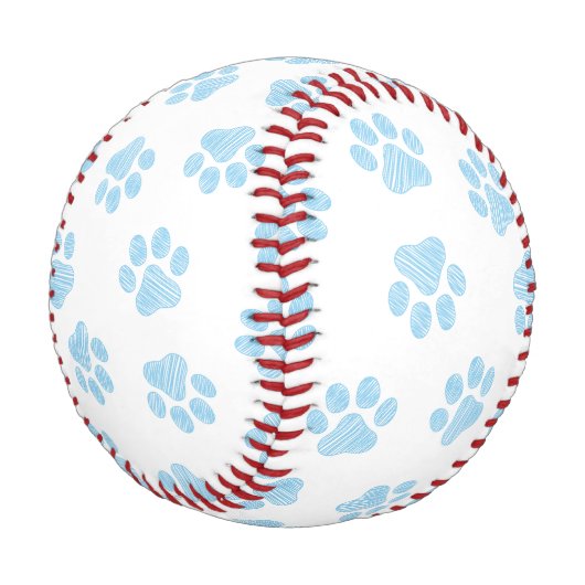 Doodle Paws, Hundepuws, Baby Blue Paws Baseball (Schrägansicht)