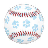 Doodle Paws, Hundepuws, Baby Blue Paws Baseball (Vorderseite)