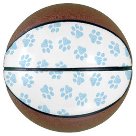 Doodle Paws, Hundepuws, Baby Blue Paws Basketball