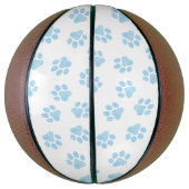 Doodle Paws, Hundepuws, Baby Blue Paws Basketball (Vertikal)