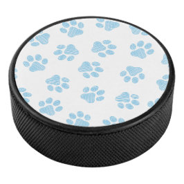 Doodle Paws, Hundepuws, Baby Blue Paws Eishockey Puck