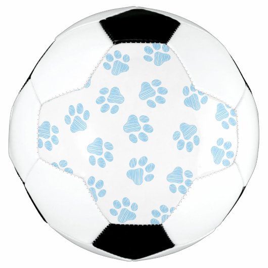 Doodle Paws, Hundepuws, Baby Blue Paws Fußball (Vorderseite)