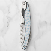Doodle Paws, Hundepuws, Baby Blue Paws Kellnermesser (Vorderseite)