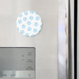 Doodle Paws, Hundepuws, Baby Blue Paws Magnet