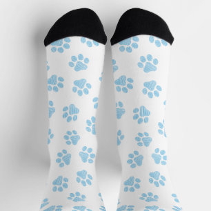 Doodle Paws, Hundepuws, Baby Blue Paws Socken