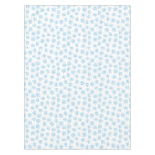 Doodle Paws, Hundepuws, Baby Blue Paws Tischdecke (Vorderseite)