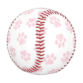 Doodle Paws, Hundepuws, Baby Pink Paws Baseball