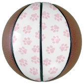 Doodle Paws, Hundepuws, Baby Pink Paws Basketball (Vertikal)