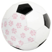 Doodle Paws, Hundepuws, Baby Pink Paws Fußball (Dreiviertel)