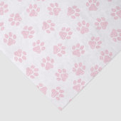 Doodle Paws, Hundepuws, Baby Pink Paws Seidenpapier (Ausschnitt)