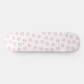 Doodle Paws, Hundepuws, Baby Pink Paws Skateboard (Horizontal)